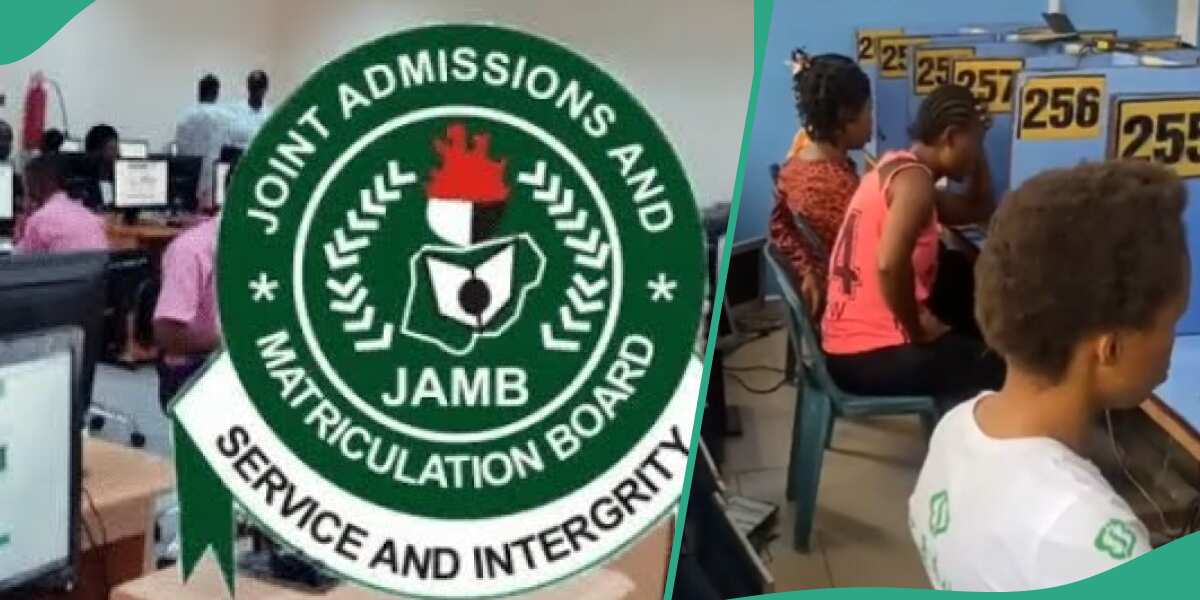 UTME 2024: Young Lady Feels the Intensity of Her JAMB Exam, Takes Quick Nap in Hall