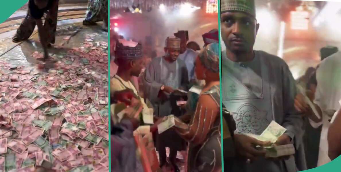 "I Triple Dare You Guys to go after These Ones": Man Dares EFCC, Shares Video of Men Spraying Naira