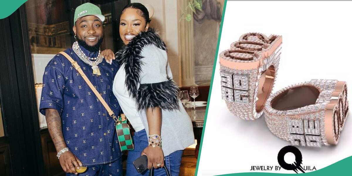 “With Wetin Happen Last Week, E Reach to Pamper Her”: Davido Buys Diamond Ring for Self and Wife