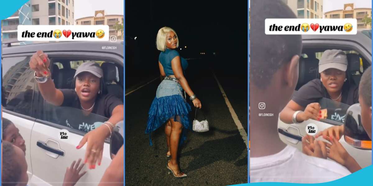 Gyakie Shares N4k Among Five Street Kids In Trending Video, Ghanaians React: "It's Too Small"