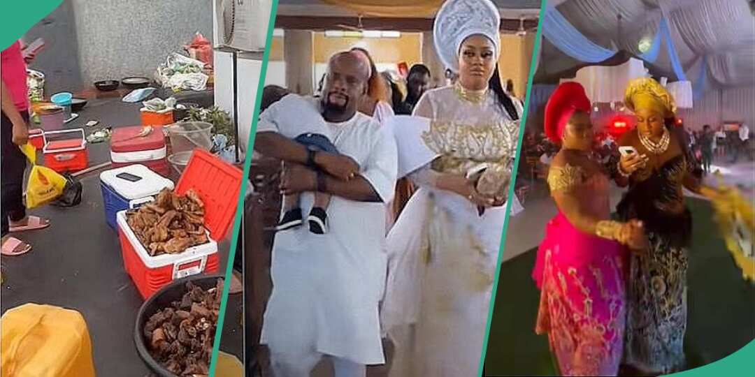 "Marry a Rich Igbo Man": Newborn Baby's Dedication Becomes Talk of Town as Guests Spray Wads of Cash