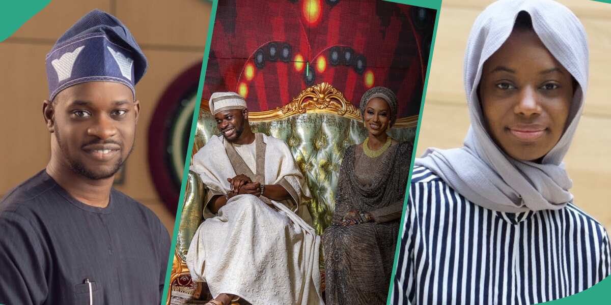 Emir Sanusi’s Daughter Yusra Khadija and Her Husband Dance Together in Yoruba Attire