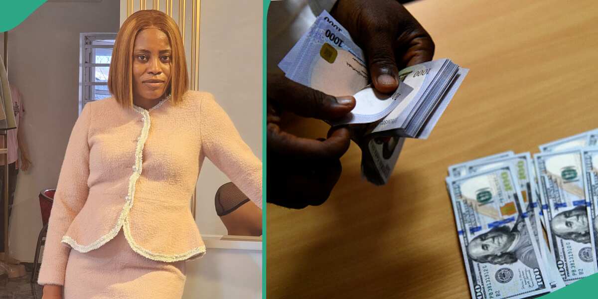 "I Already Lost N55k": Lady Cries out as Naira Depreciates Again, Shares How Much She Bought Dollar