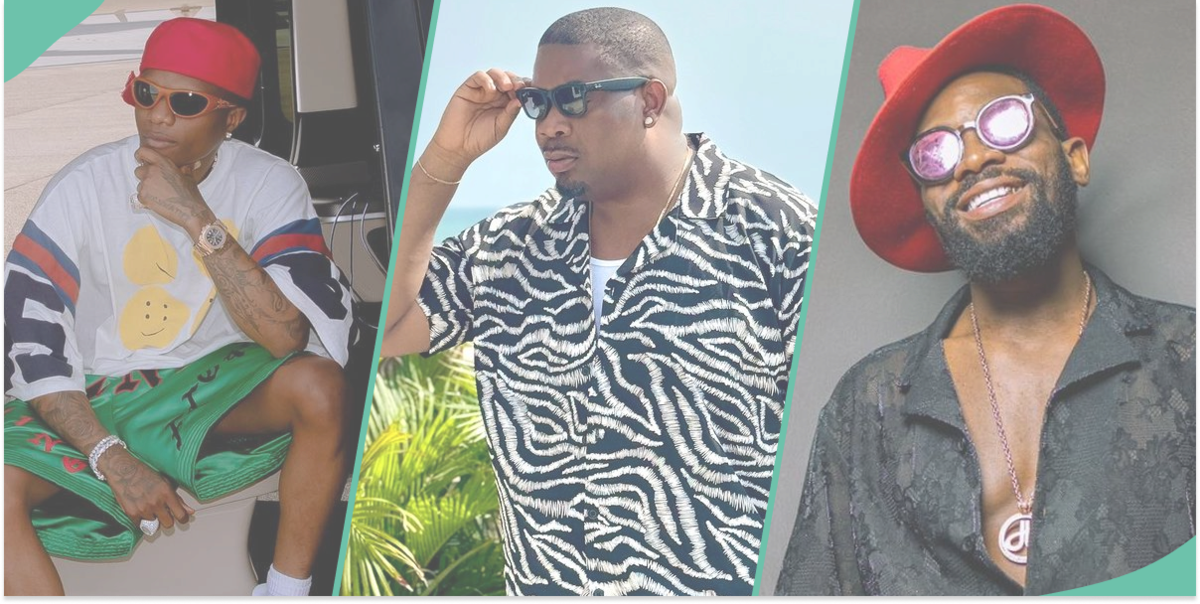 "My Idolo": Wizkid Gives Shout Out To D'banj, Mo'hits, Says He Grew Up Around Them