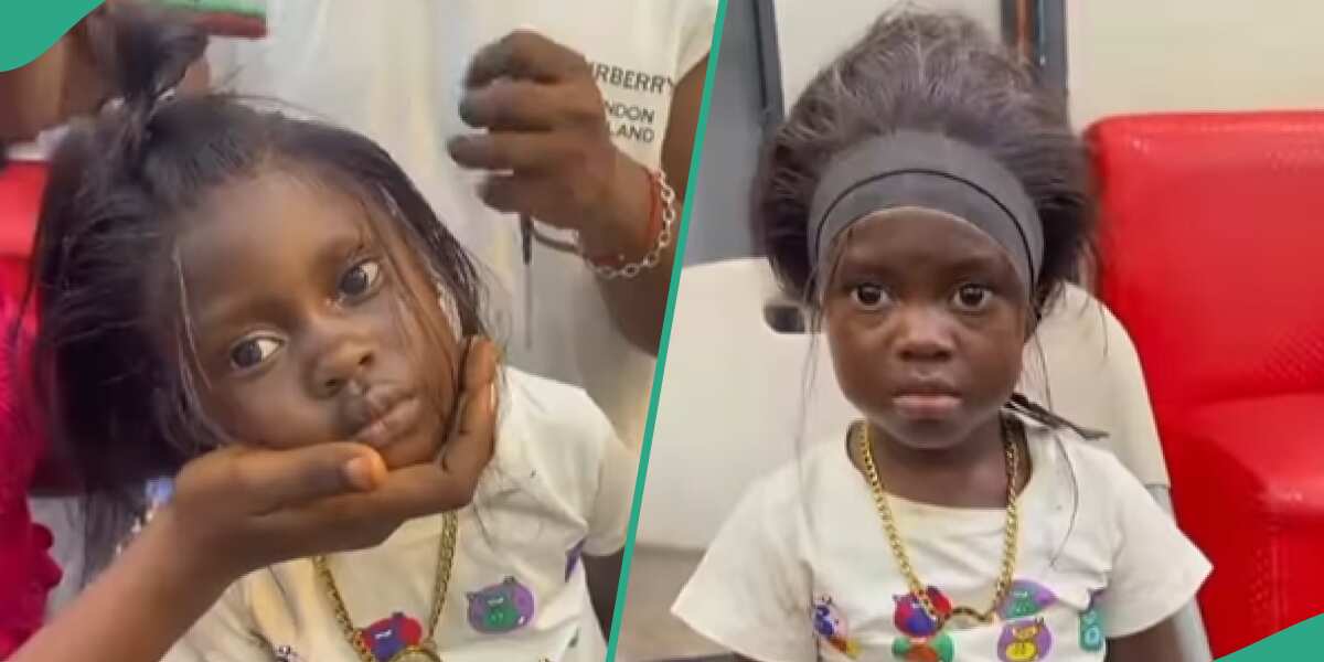 Hairstylist Fixes Frontal Wig on Little Girl, Stirs Emotions: "Some Parents Need Mental Care"