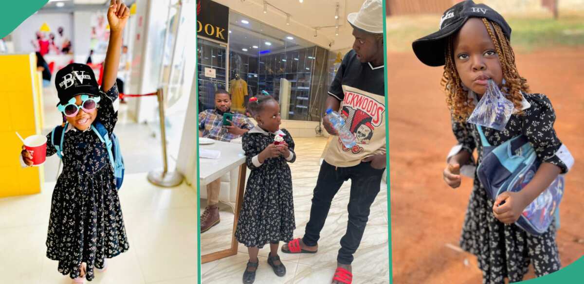 "She Looks up to Charles Okocha, Mr Macaroni": Meet 6-Year-Old Nigerian Girl Who Makes Funny Skits