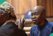 BREAKING: Lagos court remands Emefiele In EFCC custody