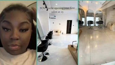 "My Biggest Source of Joy": Nigerian Lady, 23, Shows Off Her Exquisite Salon in Lagos, Video Trends