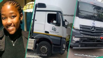 Lady, 19, Buys Truck as Smart Investment, Goes into Logistics Business, People Praise Her