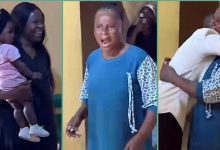 "We Pulled a Surprise": Nigerian Woman Sees Granddaughter for the First Time, Reaction Melts Hearts