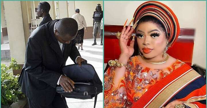 Man who attended Bobrisky's court sitting says nobody came to support him