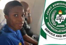 "JAMB 2024": Anambra Boy Leaves Principal in Awe With UTME Score, Photo Trends Online