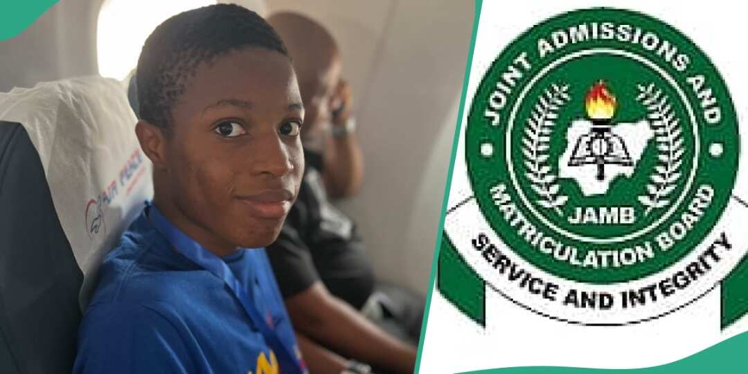 "JAMB 2024": Anambra Boy Leaves Principal in Awe With UTME Score, Photo Trends Online