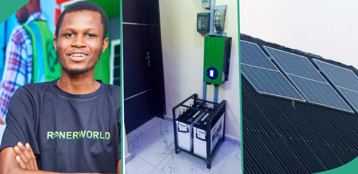 Electricity Tariff: Man Pays N1.9 Million, Installs Solar Energy For 24/7 Light Supply in Nigeria