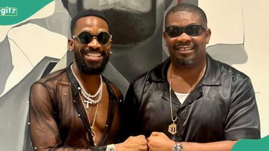 “One More Track”: Dbanj and Don Jazzy Link Up in Lovely Photos, Fans Beg Them for New Music
