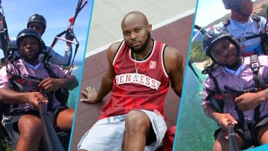 King Promise Goes Paragliding In Bali, Indonesia, Looks Fearless In Video
