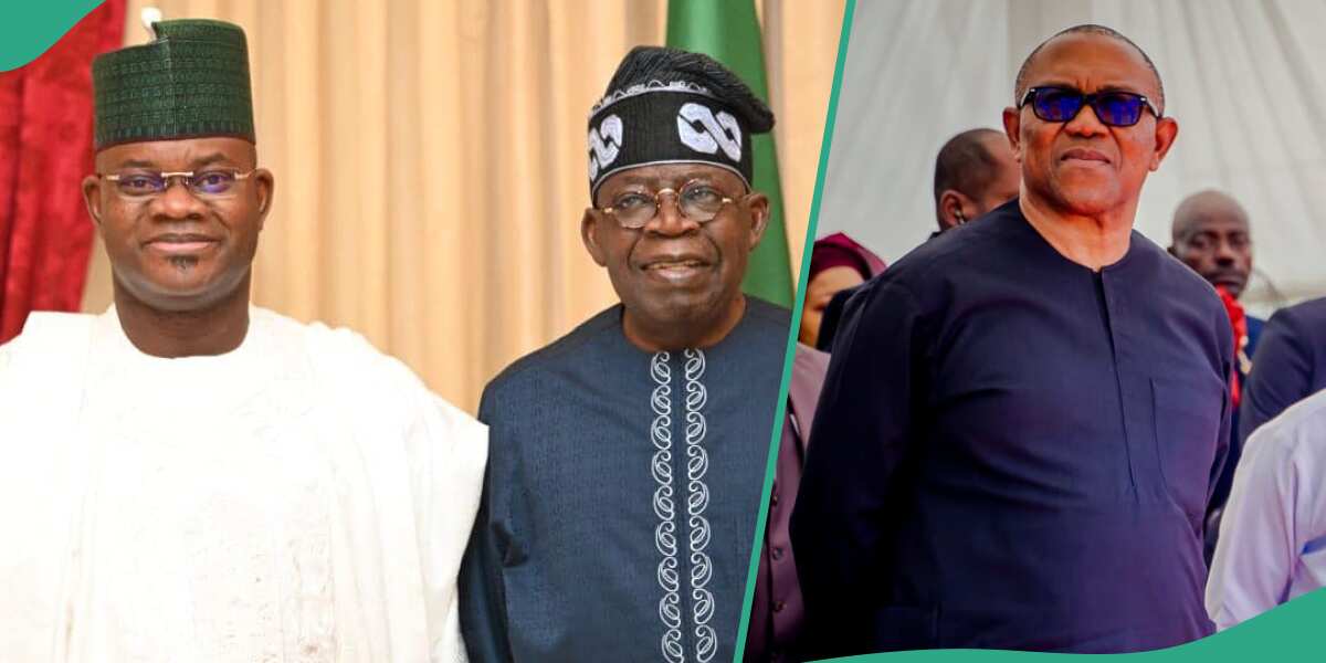 Yahaya Bello Said Peter Obi Won 2023 Election But He Helped Rig it For Tinubu? Fact Emerges