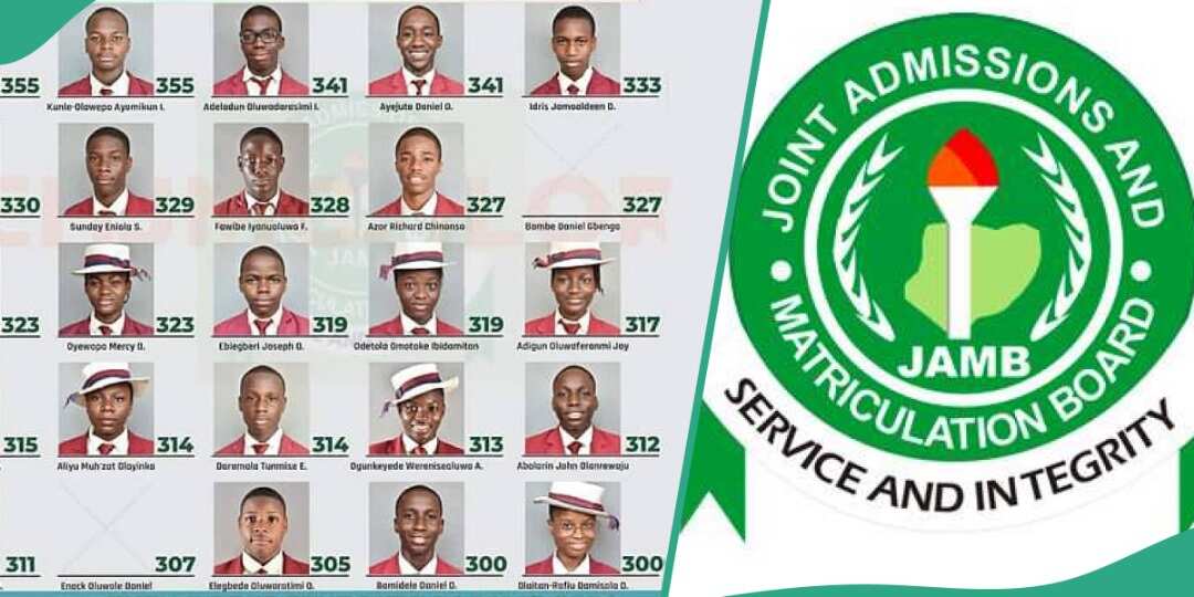 JAMB 2024 Top Scorers: Catholic School in North Shows Faces of Over 20 UTME Students With Above 300