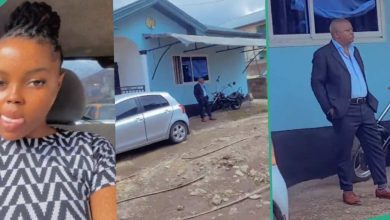 "Caught My Father Eating outside During Service": Nigerian Lady Shares Video, Gets Many Talking