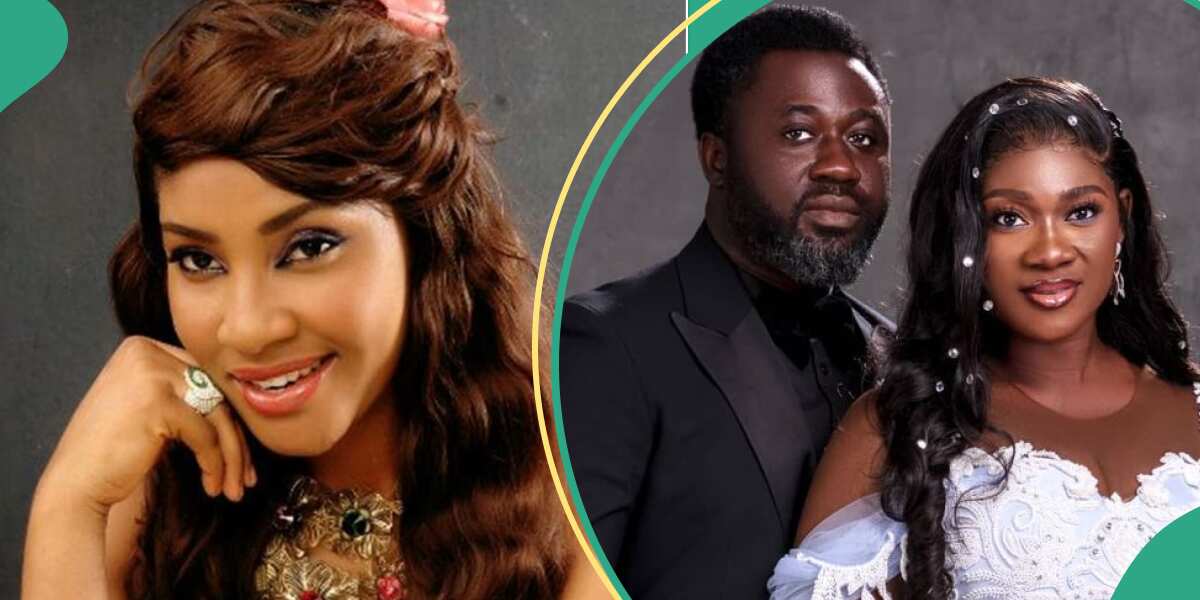 Angela Okorie Replies Mercy Johnson’s Husband, Insults Him in New Video, Stands by Allegations
