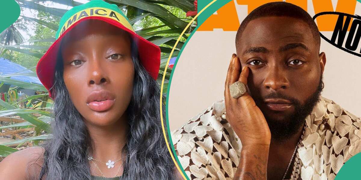 Davido’s Alleged Ex-side Chick Anita Brown Lands in Jamaica, Searches for Him, People React