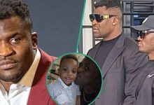 Francis Ngannou: Former UFC Champion Lays Son Kobe to Rest, Says Moving Farewell, Davido Reacts