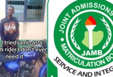 "How Did You Do it?" Dispatch Rider Clears UTME With Highest Score Seen So Far, Trends Online