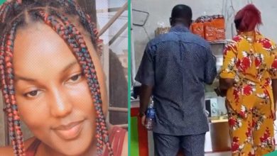 Nigerian Lady Catches Her Father With His Side Chick After Visiting Restaurant With Her Mother