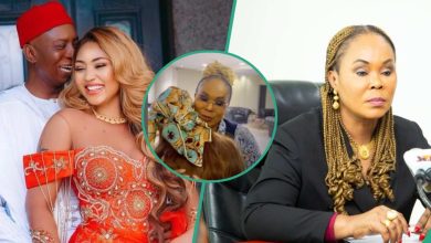 Regina Daniels and Husband Visit Women Affairs Minister, Hint at Plans They Are Working on