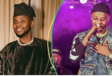 “Men Deserve Love”: Kizz Daniel Unlike Colleagues, Ignores Ladies at Show to Invite a Man on Stage