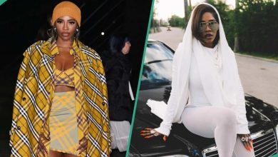 Tiwa Savage Turns Heads in Two Trendy Outfits, Gives Fashion Goals: "Queen Mother Wey Sabi Drip."