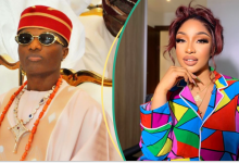 Nigerians Dig Out Old Tweet Wizkid Confessing His Burning Desire for Tonto Dikeh: “She Was Chopped”