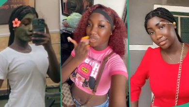 "Sapa Wan End me": Nigerian Lady Who Couldn't Afford Braids Cuts All Her Hair, Flaunts New Look