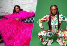 DJ Cuppy Wears Indian Outfit at a Wedding, Looks Gorgeous, Netizens React: "When You Go Marry?"