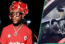 “All Na Still Vanity”: Burna Boy’s Rolls-Royce Lands in Nigeria, Intimidates Fans With Posh Interior