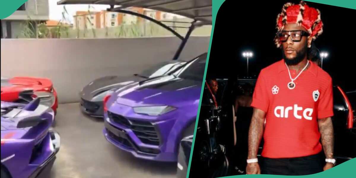 “He Needs More Space”: Rare Video of Burna Boy’s Garage With Close to 10 Luxury Cars Impresses Fans