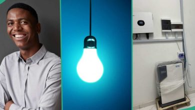 Nigerian Man Spends Millions to Install Solar Batteries For Home Electricity, Enjoys 24/7 Light