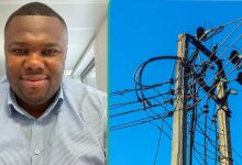 "Tell Me Why": Businessman Displays Electricity Bill of N1.1m He Was Charged for April, Cries out