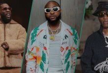 "This Na Fake Love": Burna Boy Hangs Wizkid and Davido's Portraits in His House, Fans React