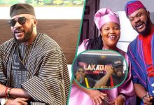 “Odunlade Don Initiate Her”: Video of Actor’s Wife Showing Her Rare Moves Leaves People Laughing