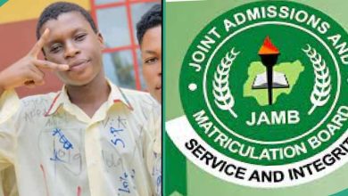 JAMB Result of Boy Who Signed Out of School in Style Surfaces, Netizens Praise His Good Performance
