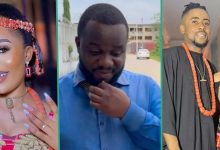 Lady Marries Man He Met in Comment Section of Sabinus' Facebook Page, Wedding Video Surfaces Online