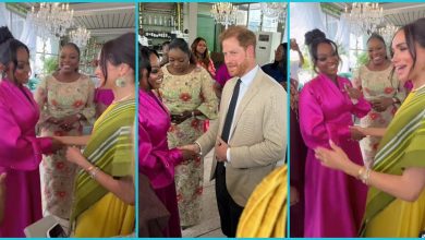 Jackie Appiah Hangs Out With Prince Harry And Wife Meghan Markle In Nigeria, Lovely Video Trends