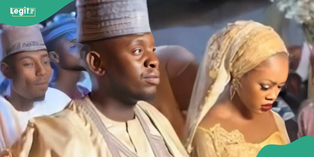 Nigerian Lady Laments as Groom Refuses to Console His Bride Crying on Their Wedding Day