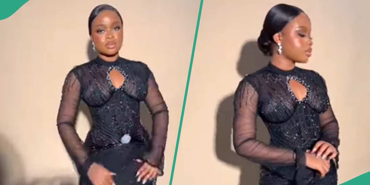 Lady Orders Ravishing Black Dress, What She Got Wowed Many: "How Many Clothes I Wan Save Now?"