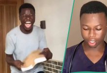 Nigerian Man Celebrates as His Passport was Returned with Canadian Visa After Many Failed Trials