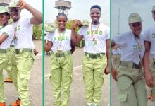 Lady and Her Husband Posted in The Same NYSC Orientation Camp Turns it Into Fun Event For 21 Days