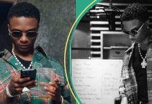 “It Is Almost Morayo’s Time”: Wizkid Teases Fans With Track List on His Whiteboard