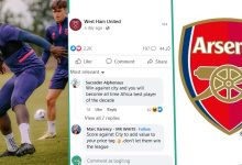 "Do it for Declan Rice": Hundreds of Arsenal Fans Storm West Ham's Facebook Page With 'Funny' Offers