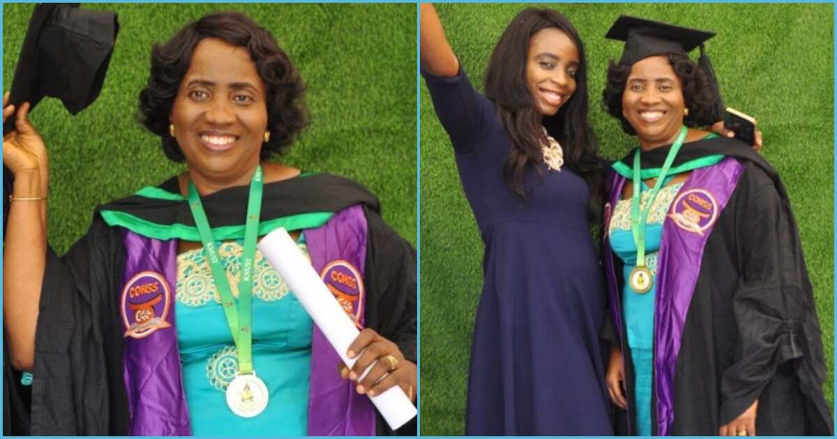 62-Year-Old Woman Expresses Excitement As She Bags 1st Degree: "I Made It"